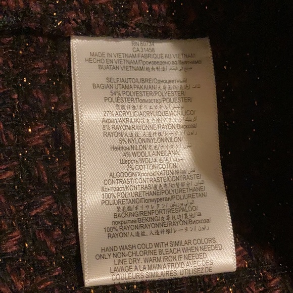 BCBG MINI SKIRT WITH WIDE WAIST BAND SIZE 10 - Picture 5 of 5